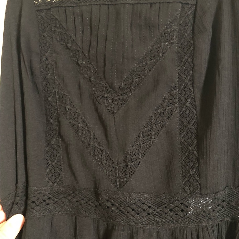 Abercrombie and Fitch Black tie dress. - Picture 7 of 8